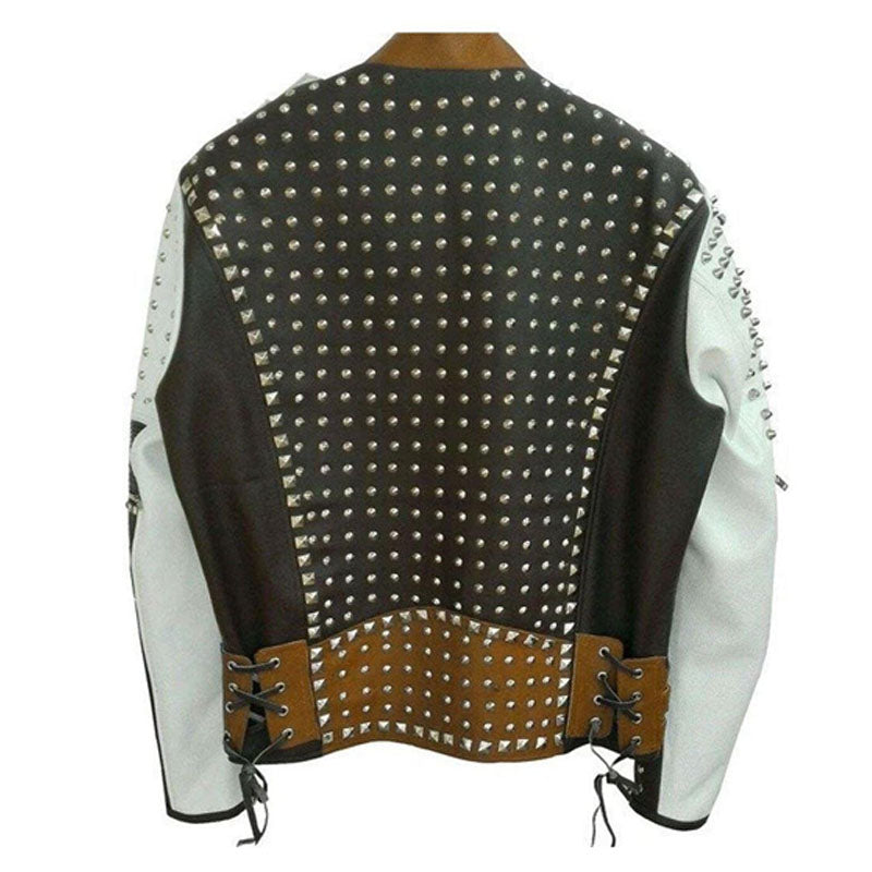 Purchase Punk And Studded Leather Jacket For Sale
