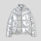 Buy Winter Puffer Bubble Real Leather Jacket For sale