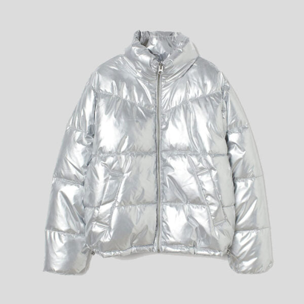 Buy Winter Puffer Bubble Real Leather Jacket For sale
